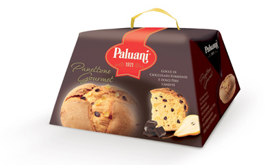 Panettone s kand. hruškami a kousky čokolády Paluani 750g - PERO